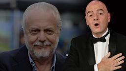 Napoli Başkanı Aurelio De Laurentiis'ten şoke eden suçlama! 'FIFA milyonlar çaldı'