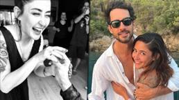 Melek Mosso'dan evlilik yolunda ilk adım! Serkan Sağdıç'ın teklifine 'evet' dedi