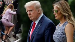 İlişkiyi öğrenen Melania çılgına döndü! 'Beyaz Saray’ı terk edip, bir otelde geceledi’ 