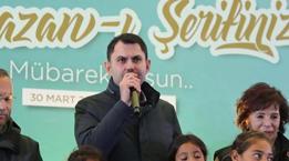 Bakan Kurum Nurdağı'nda duyurdu: 1 yıl içinde inşa edeceğiz