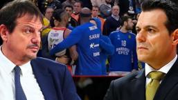 Ergin Ataman, EuroLeague'deki dev maçın ardından patladı! Fenerbahçe'ye olay gönderme