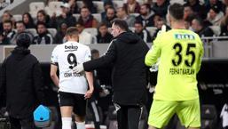 Beşiktaş'ta Cenk Tosun şoku! Sakatlandı, kenara geldi
