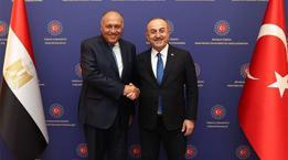 Mısır'dan 11 yıl sonra Türkiye'ye ilk ziyaret! Bakan Çavuşoğlu'ndan önemli açıklamalar