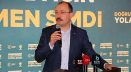 Ticaret Bakanı Muş: Partimizin gücü teşkilatlarından geliyor