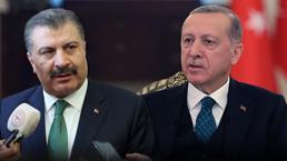 Bakan Koca'dan Cumhurbaşkanı Erdoğan'ın sağlık durumuyla ilgili açıklama