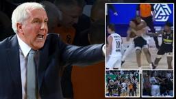 Euroleague'deki skandal kavganın faturası belli oldu! Real Madrid ve Partizan'ın yıldızlarına ceza yağdı