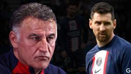 PSG'de Lionel Messi gelişmesi! Christophe Galtier'den flaş sözler
