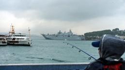 TCG Anadolu yeniden İstanbul'da, ilk görevi belli oldu