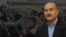 Bakan Soylu: Türkiye’de şu anda 3 milyon 381 bin Suriyeli var