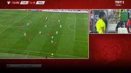 Türkiye - Galler maçında skandal karar! VAR çizgi çizmedi, golü iptal etti