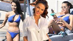 Tatil sezonunu açtı! Aslıhan Karalar fiziğiyle göz kamaştırdı