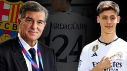 Barcelona Başkanı Joan Laporta'dan flaş Arda Güler itirafı! 'Fenerbahçe ile anlaşmıştık'