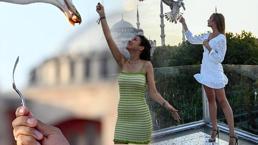İstanbul'da 2 bin turist her gün aynı pozu veriyor!