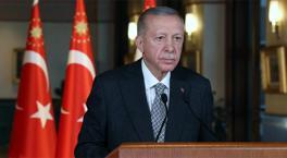 Adıyaman'da temel atma töreni! Cumhurbaşkanı Erdoğan: Deprem konutları hızla yükseliyor