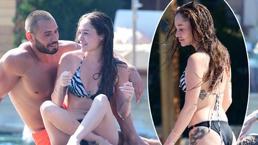 'Camdaki Kız'ın 'Laz Kızı' Alya Şahinler iskelede aşka geldi!