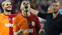 Galatasaray'da Icardi ve Kerem Aktürkoğlu fırtınası! Okan Buruk tarihe geçti