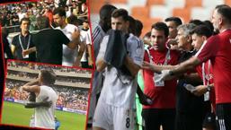 Beşiktaş'ta maçın ardından şok olay! Salih Uçan gerilimi ve Aboubakar'ın dikkat çeken görüntüsü 