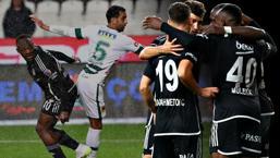 Konyaspor - Beşiktaş maçında inanılmaz hata! Saniyeler içerisinde kırmızı kart gördü