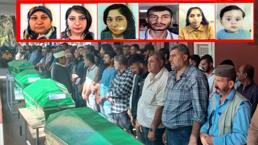 Gaziantep'te kamyon faciası! Kazada ölen 6 Suriyeli yan yana toprağa verildi