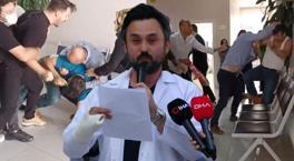 3 doktor dehşeti yaşadı! 'Kemiklerimi kırdı, bana polis falan işlemez' dedi