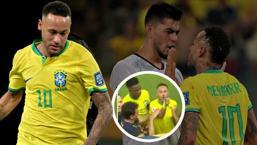 Brezilya'da kaos! Taraftar mısır kovası fırlattı, Neymar sinir krizi geçirdi