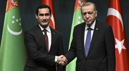 Türkmenistan ile 13 anlaşma imzalandı! Erdoğan'dan iş birliği vurgusu