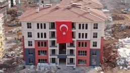Afet konutları hızla yükseliyor! Yılbaşında teslim edilecek