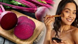 Evde yapmak artık çok kolay! Tek bir pancar hem allık hem ruj oluyor