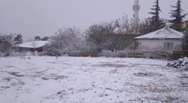 Kar, Balkanlar'dan üzerinden Edirne'ye giriş yaptı! 