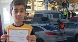 Okul yolunda Buğrahan'ın kahreden sonu