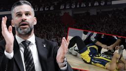 Beşiktaş - Fenerbahçe derbisinde tribünler karıştı! Yam Madar'ın kaşı açıldı