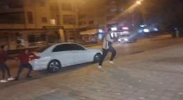 Adana Kozan'da kavga eden grup polisi görünce kaçtı