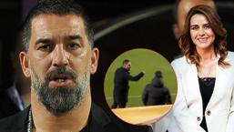 Seçil Erzan tezahüratları Arda Turan'ı çıldırttı! 'Görüşeceğiz sizinle'