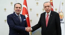 Ankara'da sürpriz zirve! Erdoğan, Erbakan ile bir araya geldi