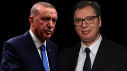 Erdoğan, Sırbistan Cumhurbaşkanı Aleksandar Vucic'in seçim zaferini kutladı