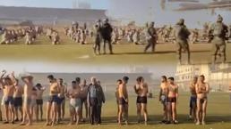 Sivillere stadyumda çıplak gözaltı! İsrail'den skandal, aralarında çocuk ve bebekler de var