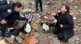 Yürek yakan feryat! 'Bak annen geldi oğlum'