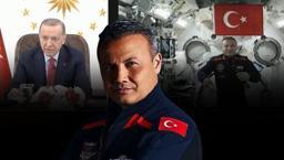 Cumhurbaşkanı Erdoğan, Alper Gezeravcı ile görüştü