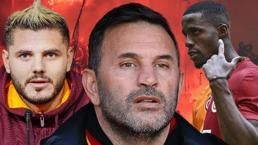 Galatasaray'da Okan Buruk'tan Icardi ve Zaha kararı! 
