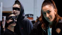 Eczacıbaşı'nda eğlenceli anlar! Hande Baladın 'Zorro' oldu