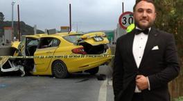 Kuzey Marmara Otoyolu'nda feci kaza! Taksici öldü yolcu ağır yaralı 