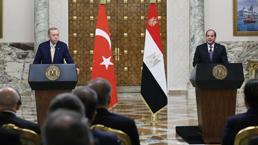 12 yıl sonra yeni sayfa! Cumhurbaşkanı Erdoğan ile Sisi'den İsrail'e net uyarı