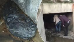 Horror, który wyszedł ze strumienia!  Ciało zaginionego mężczyzny znaleziono w torbie w Çatalca