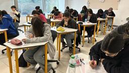 LGS heyecanı! Demirören Medya Lisesi'nde deneme sınavı