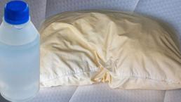 Yöntemi öğrenen sararmış yastıklara güle güle diyor! Ter de ağız lekesi de buhar oluyor