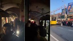 İstanbul'da metro arızası ulaşımı felç etti!