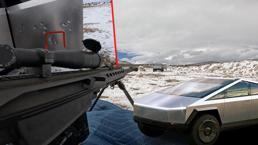 Cybertruck'ı mermi yağmuruna tuttu! Elon Musk haklıymış: 'Hâlâ tek parça halinde'