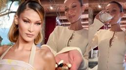  Bella Hadid'in güzellik rutini! 14 vitamin alıyor, deniz yosunu içiyor
