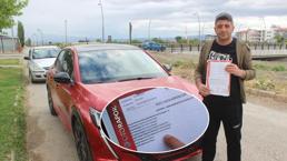 Sıfır diye aldığı otomobil hasarlı çıktı! "Toplama aracı bana satmışlar"