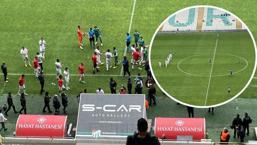 Esenler Erokspor'un rakibi sahaya U19'la çıkınca, Vanspor sahadan çekildi